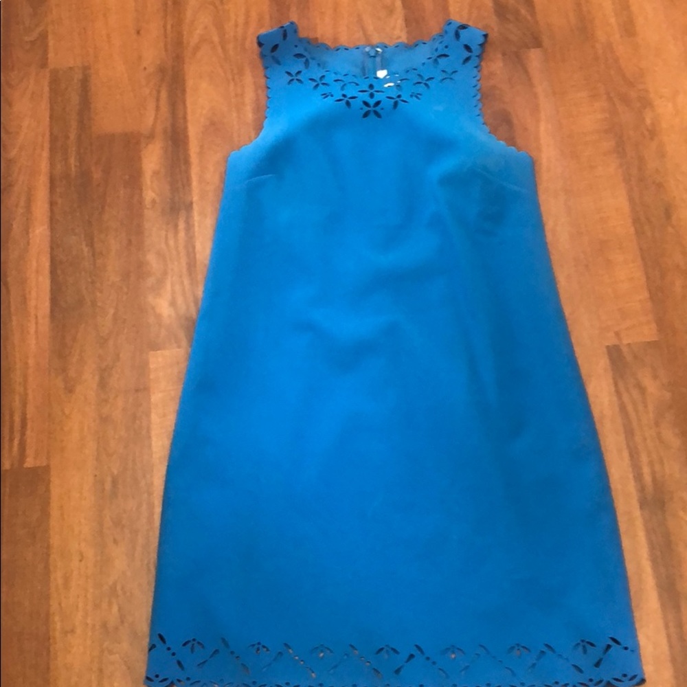 JCrew Cutout Blue Dress - Size 10